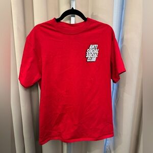 Anti social social club tee